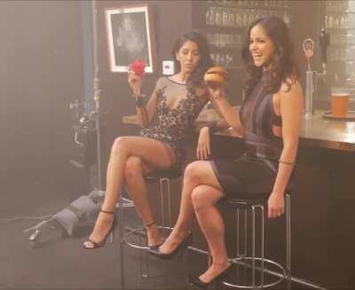 Stephanie Beatriz and Melissa Fumero