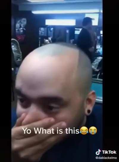 barber did him dirty