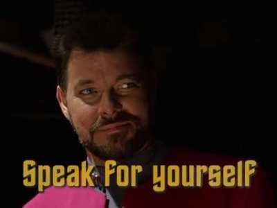 When Stewart tells Frakes he can't cameo on Discovery because they'd be dead by 3188