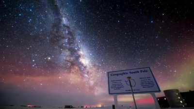 A night at the South Pole