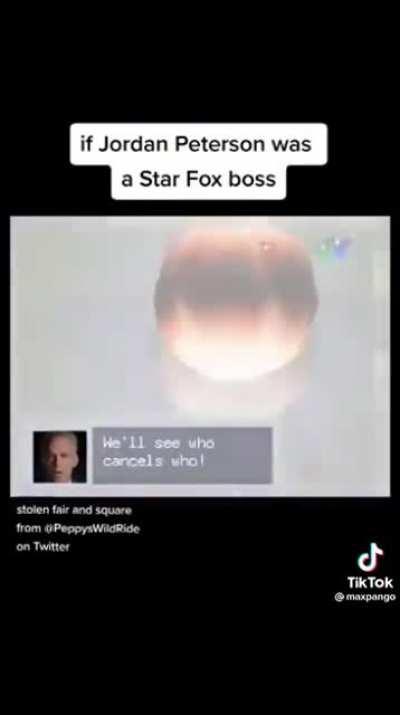 JP in Star Fox fits hilariously well (not oc)