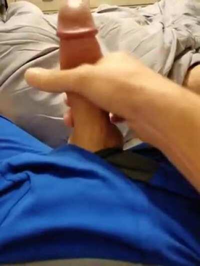 My white cock needs to cum. Any helpers?