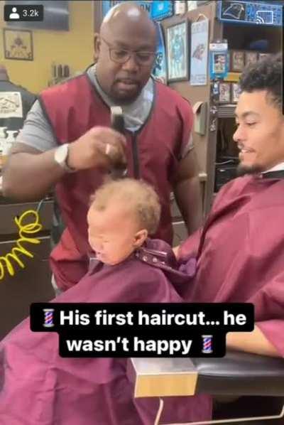 Give this barber a raise!