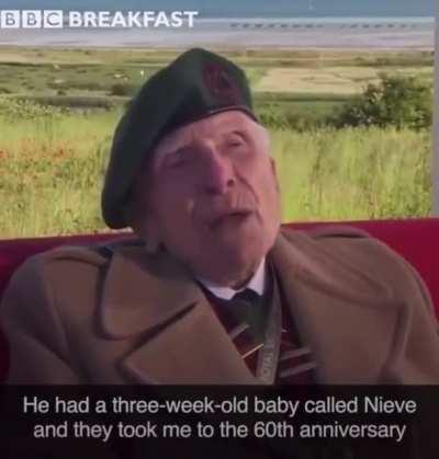 It's Remembrance Day in the UK so please meet Mr Harry Billinge, a Normandy D-Day Veteran who stormed the beaches on 6 June 1944.