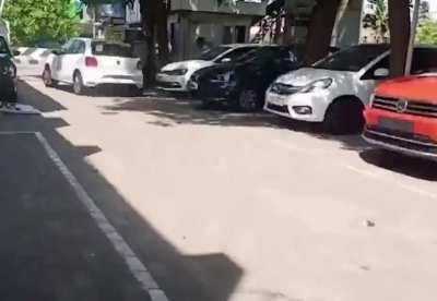 Guy flips his car seconds after he buys it