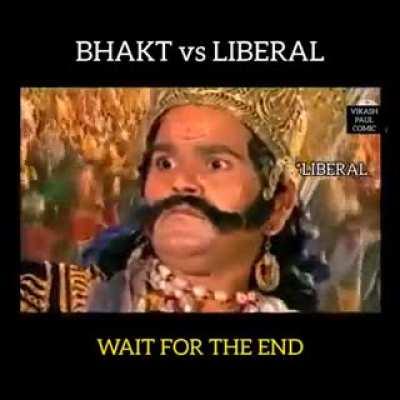 Libtard vs bhakt