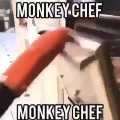 Monkey Chef, the greatest cook