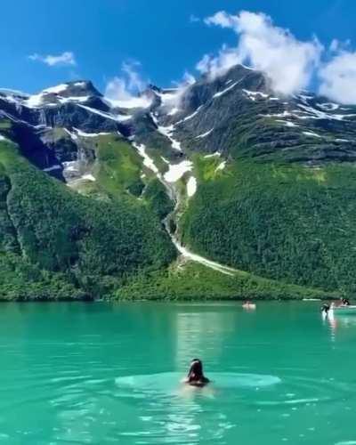 Chill spot in Norway.