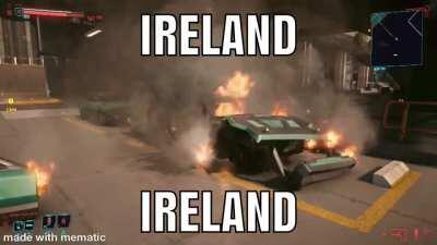 Average english day in ireland: