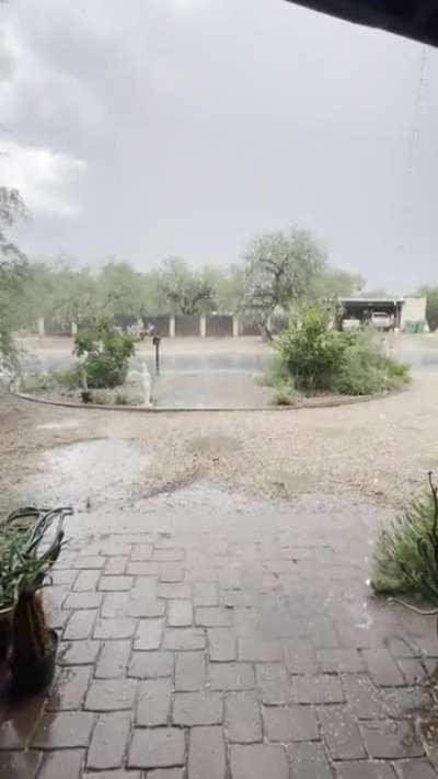 Monsoon still going strong in Tucson, Arizonia