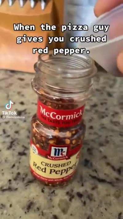 Crushed red peppers