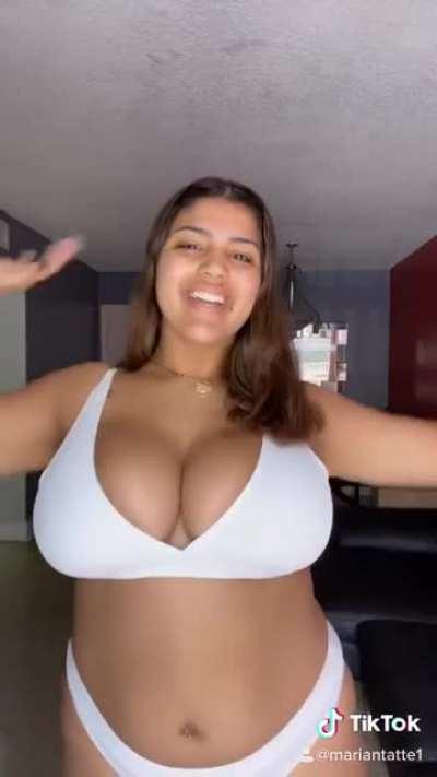 Bouncy Boobs she got no ass but I’d still put my dick inside her