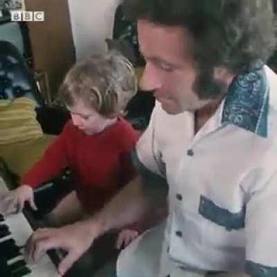 1981: A toddler identifying classical composers on the TV show That's Life.