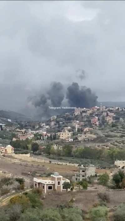 IDF targeting hizb infrastructure today 7.12.23 South Lebanon