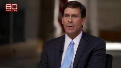 Trump's Pentagon chief Mark Esper says that White House cabinet members had to keep Trump from doing “bad things, terrible things” that would have taken the country in a “dark direction.”