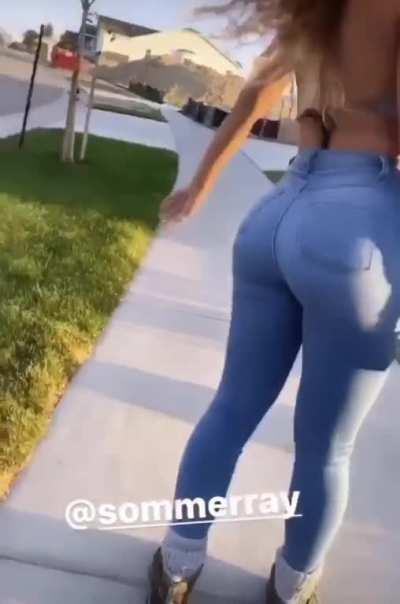 Tight jeans