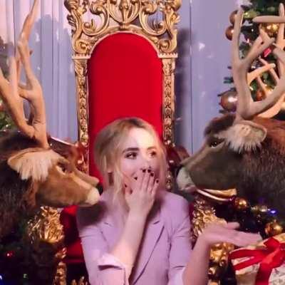 Sabs and a couple of reindeers [throwback]