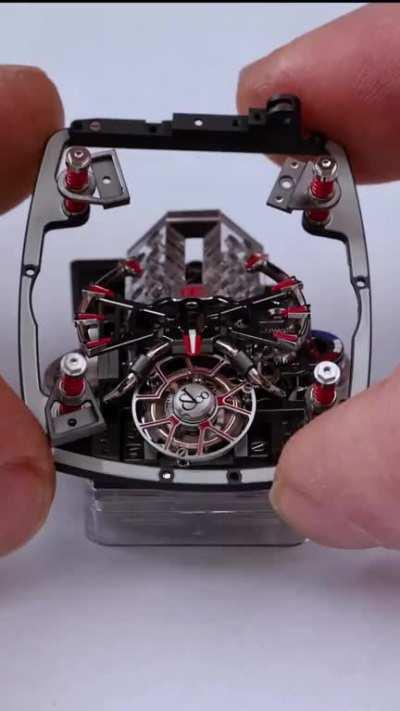 A custom made mechanical Bugatti watch