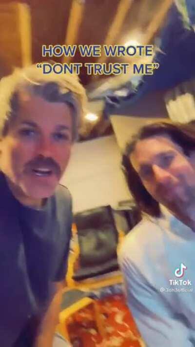 From the official tiktok channel of 3oh!3