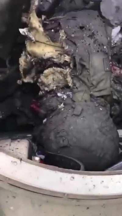 Results of a direct hit to the Russian tank (Graphic!)