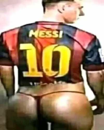 messi ass