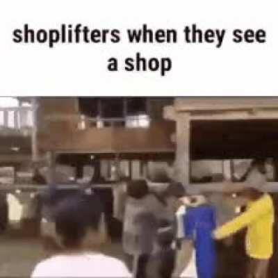 Darn shoplifters