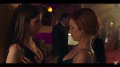 With Brittany Snow in Pitch Perfect 3