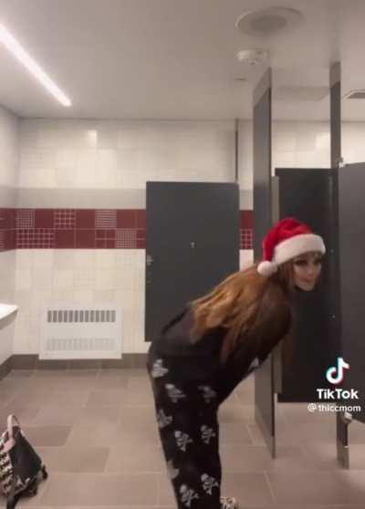 Twerking in the school bathroom