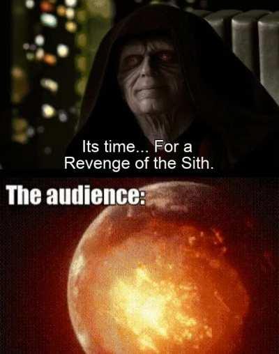 Prequels had peak dialogue all along