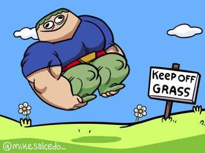 Keep Off Grass