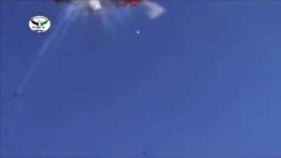 Syrian Helicopter shot down by FSA Anti Air weapons