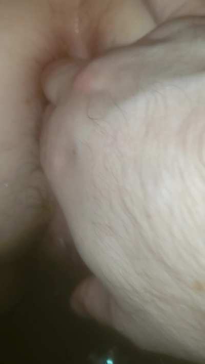 My Slut's cute gaping ass