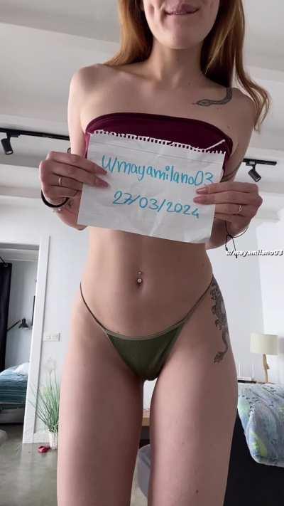 VERIFICATION📍 i'm back!!😍