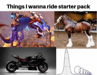 Things I wanna ride