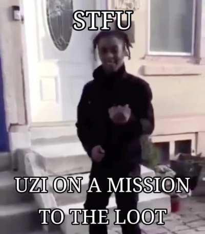 Uzi really making us forget that the world has gone to shit 😁