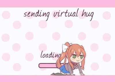 In case anyone hasn't seen this cute gif from Monika's twitter yet.