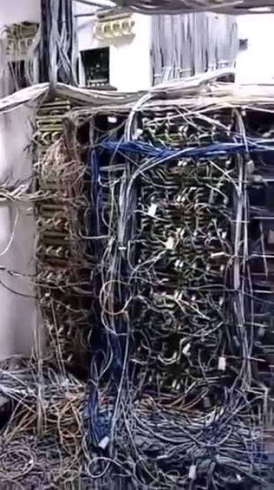 Worst Network Room Ever