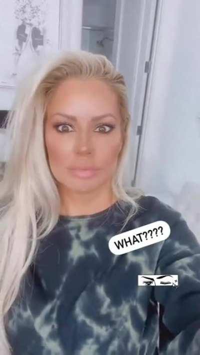 WWE Maryse ...pls do this while my cock is in your mouth 🥵💦