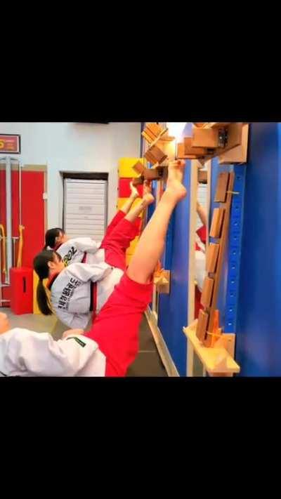 Flexibility and mobility exercise - Taekwondo, South Korea