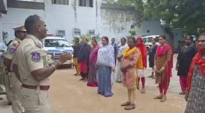 It appears that efforts are being made to address this matter.
one town CI gave counseling and warning to the &quot;hijras&quot; who are troubling the people of Miryalaguda