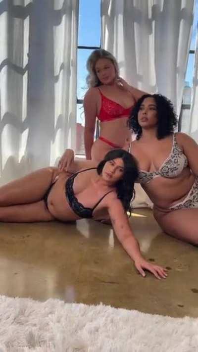 La'Tecia Thomas, Iskra Lawrence &amp;amp; Tabria Majors