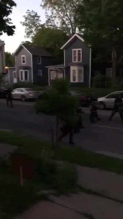 These cops who are shooting at civilians that are on their own private property