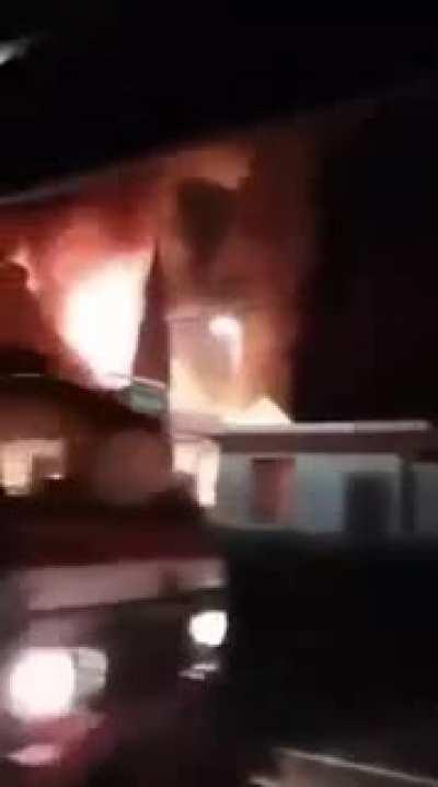 INC Chapel Fire in Nueva Ecija, Philippines (VIDEO)