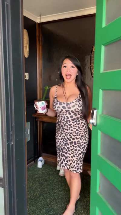 You dared me to spend the night in the haunted house at the end of your street. When I didn’t show up the next day, you panicked and knocked on the door. “Hi Adam!” smiled a sexy Asian MILF that you’d never seen before, “Weird night!” RP