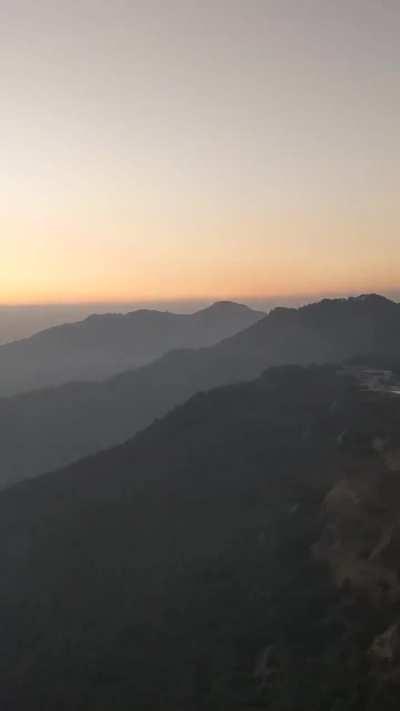 sunset from George Everest 