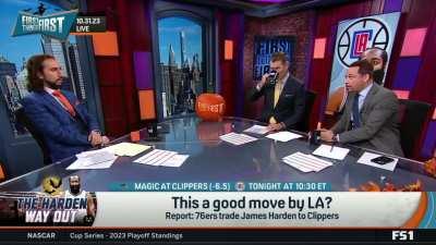 Broussard Apologies for using the R word to describe Harden (full clip)