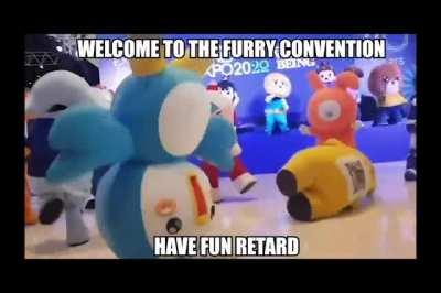 WELCOME TO THE FURRY CONVENTION 😎😎😎