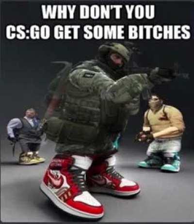 why dont you csgo get some bitches