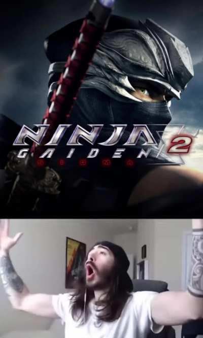 this is basically how i feel about each ninja gaiden lol