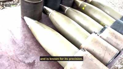 Brief report about a Ukrainian artillery battery from the 67th Brigade, operating the American M119 howitzer.